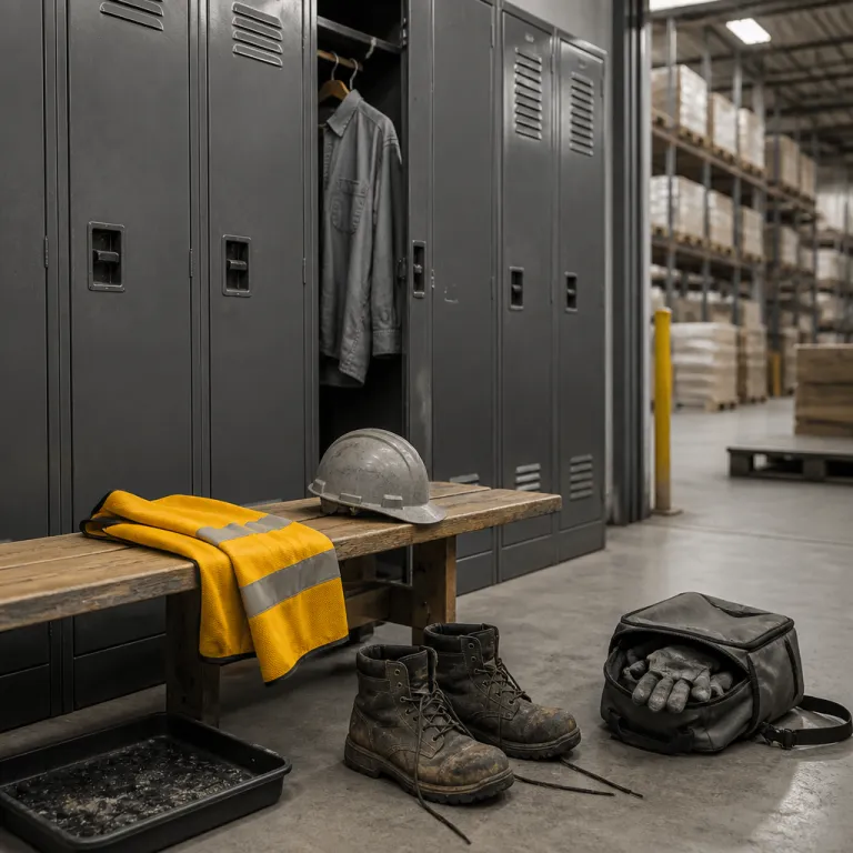 Vestiaires pour l’industrie : un levier stratégique dans l’immobilier industriel et logistique