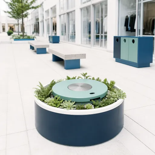 Comment le cendrier urbain réinvente les espaces commerciaux durables