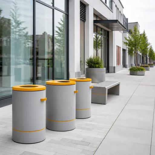 Comment le mobilier urbain pour poubelles façonne la ville durable et l’immobilier commercial